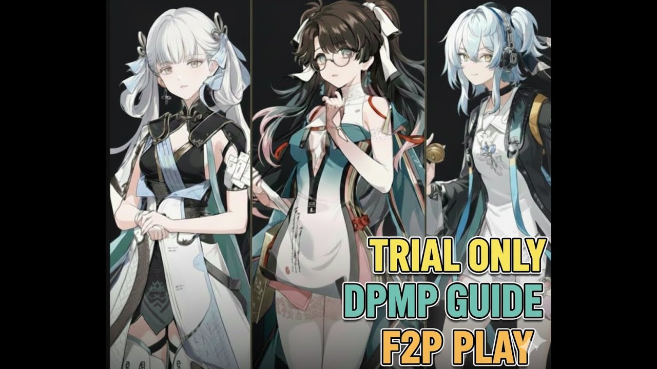 Double Pawns Matrix: Trial Characters F2P Play - Jinhsi, Zhezhi, Buling | Wuthering Waves