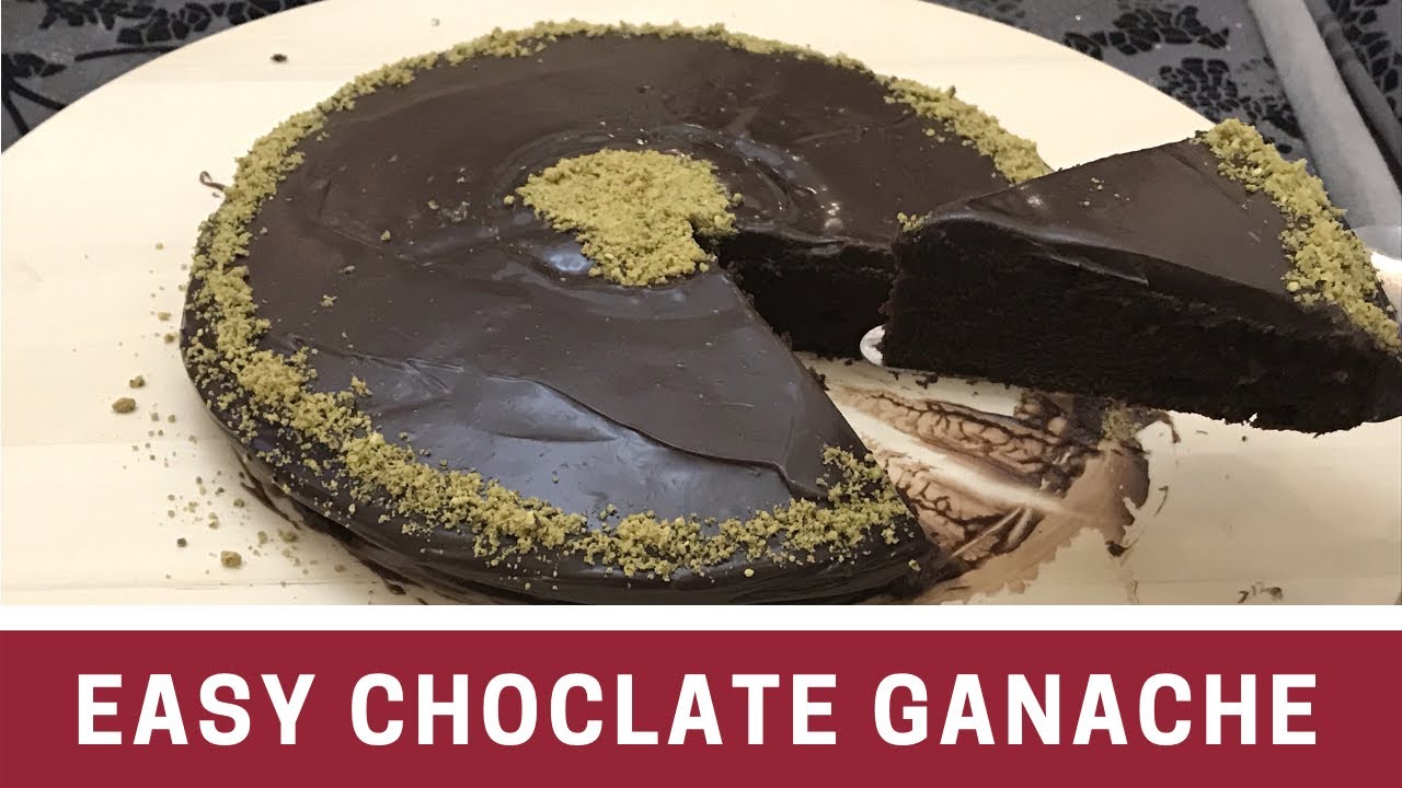 How To Make Easy Chocolate Ganache || Homemade Chocolate Ganache - YouTube