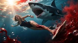Deadly Waves: Surfer Beauty Enters Shark Territory and Escapes Against All Odds!