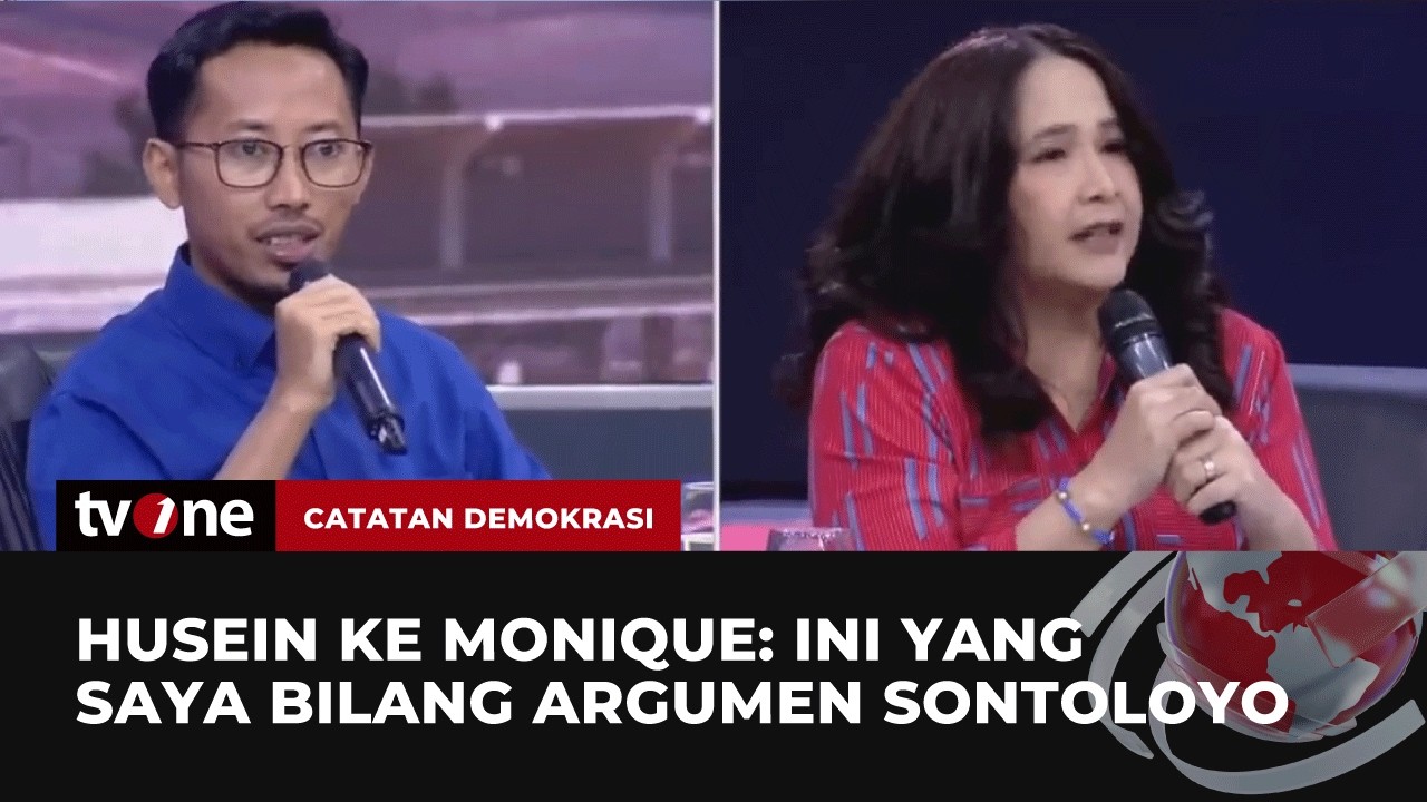 Husein Gaza Geram ke Aktivis Pro Israel saat Bahas Sandera | Catatan Demokrasi tvOne