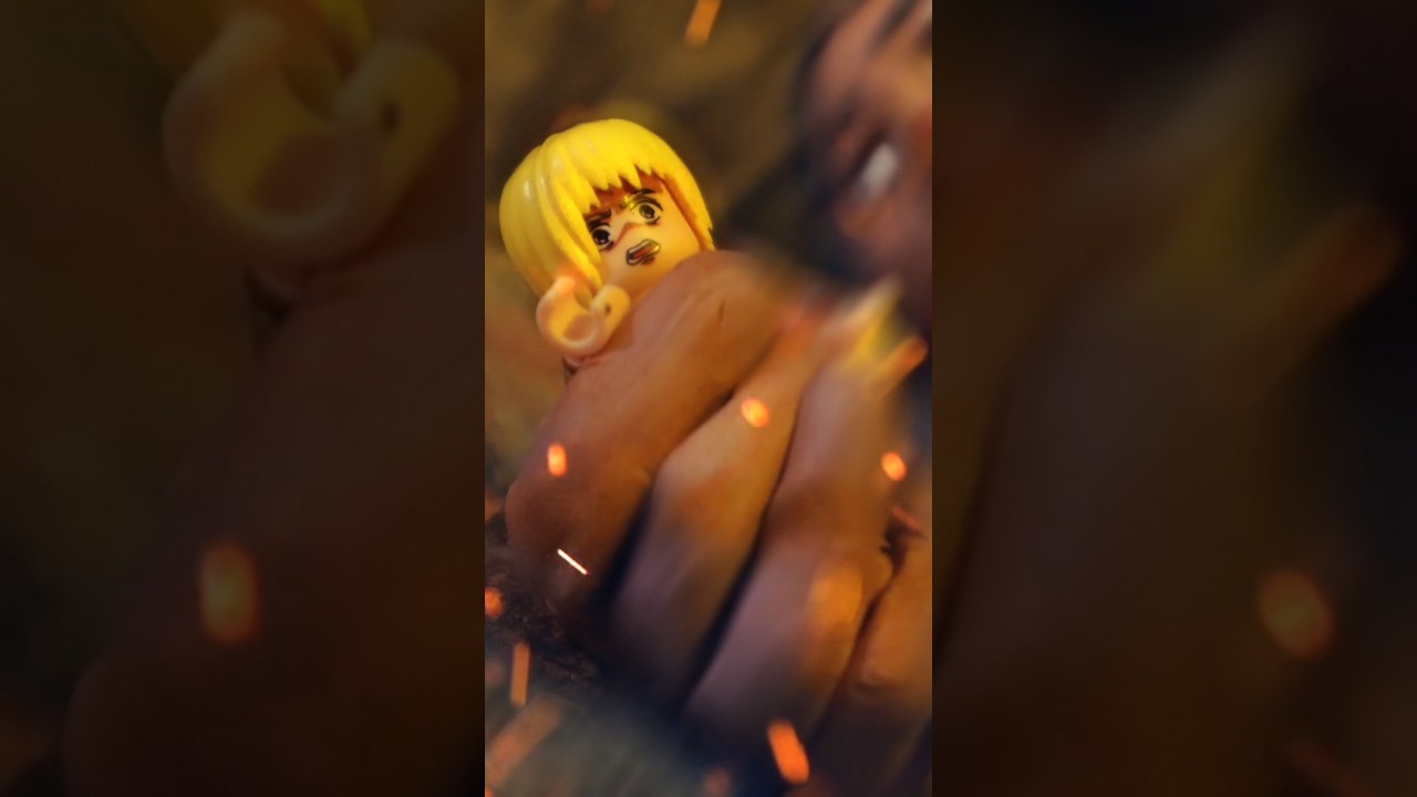 Attack on titan Lego like photography bts levi ackerman 