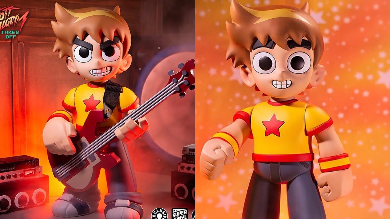 New Mondo 15-inch Scott Pilgrim Super Vinyl Figure revealed