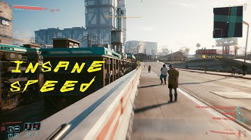 Cyberpunk 2077 EdgeBoost *insane speed possible*