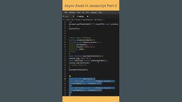 Must Know #javascript Async Await concept Part -2 #shorts #youtubeshorts #hindi