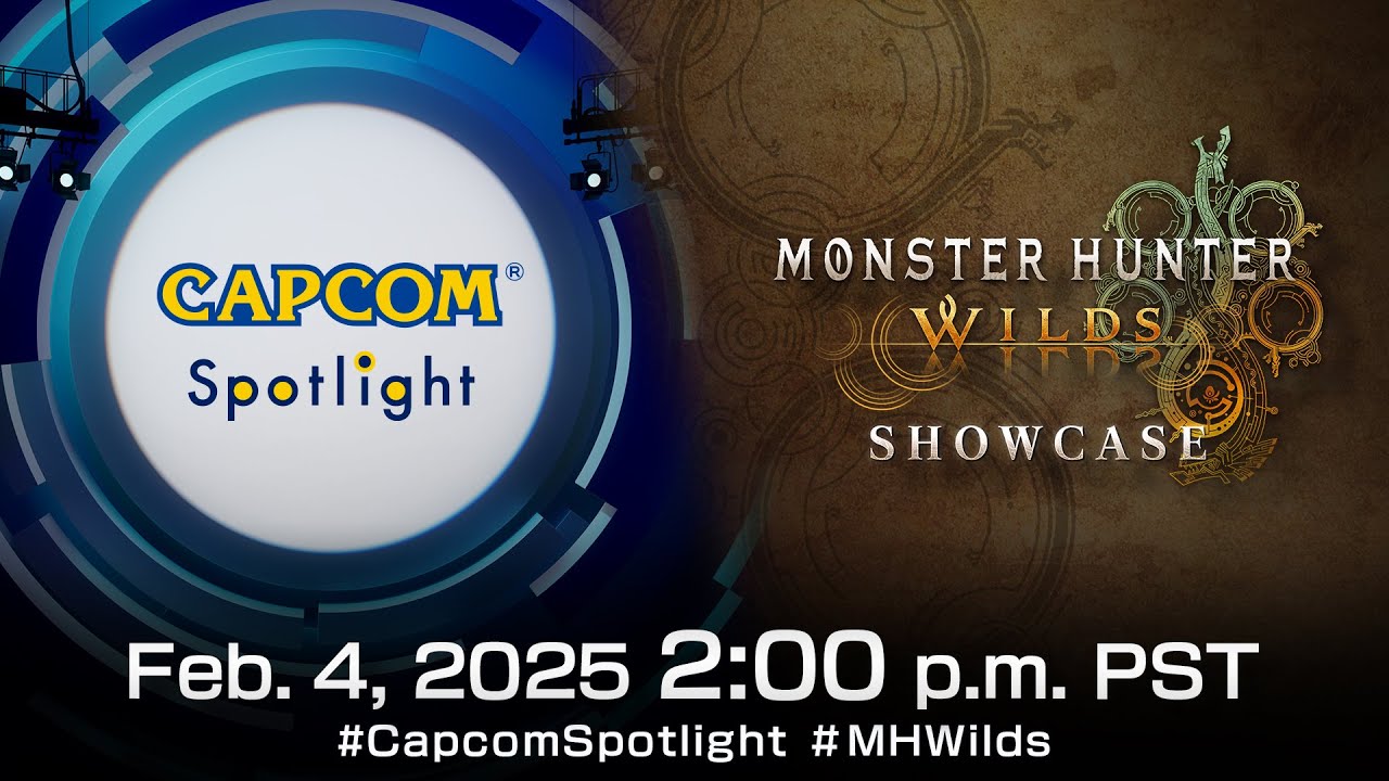 Capcom programa Spotlight Event y Monster Hunter Wilds Showcase: 4 de febrero