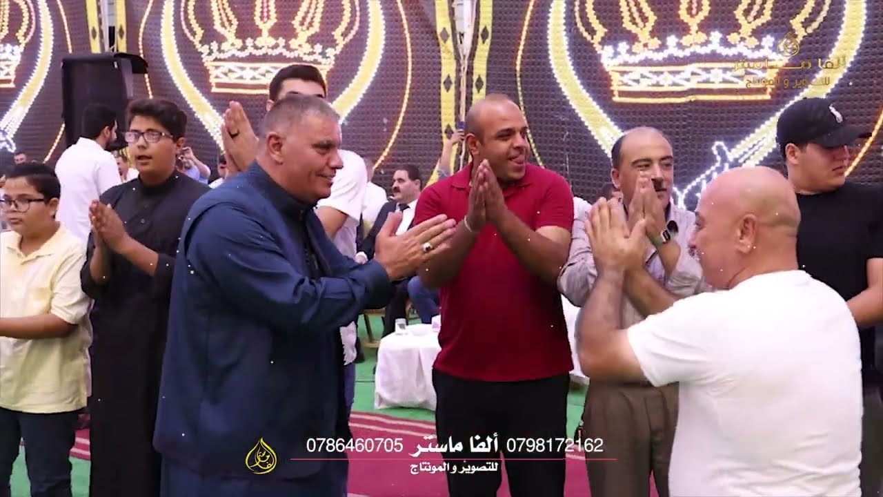 الفنان ابراهيم و علاء العبادي فرقة المحبين حفل تخرج زيد الكردي