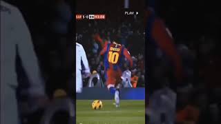 When Messi Looked At The Scoreboard