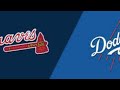 ATLANTA BRAVES @LA DODGERS GAME 6 2020NLCS ATL LEADS SERIES 3-2