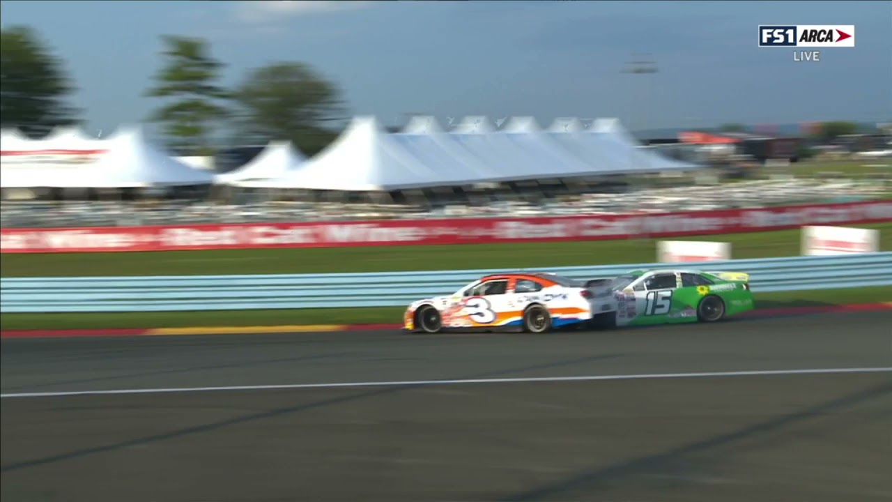 Dale Quarterley Crash 2021 ARCA at Watkins Glen YouTube