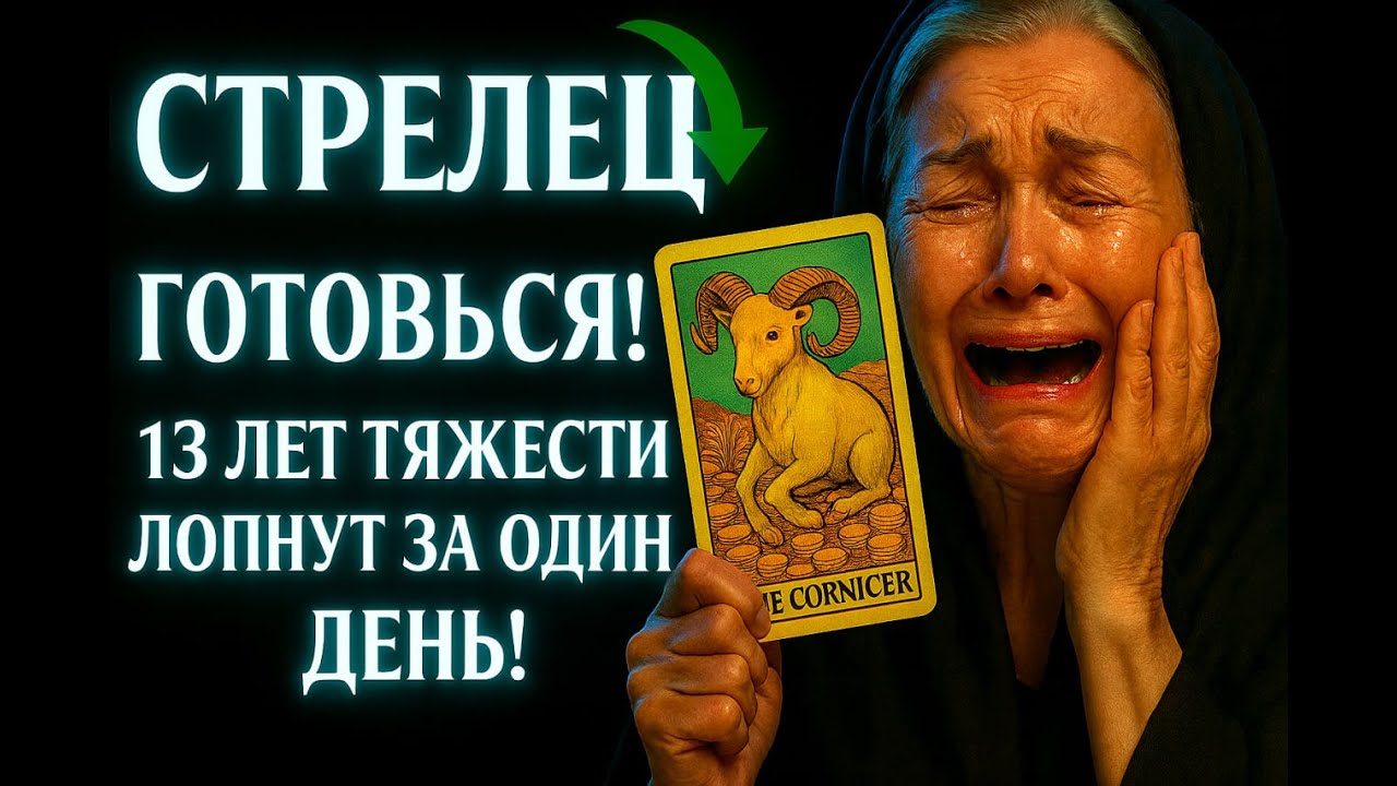 😱♐Стрелец, срочный шок! 🤑Декабрь 2025 вернет все миллионы за 13 лет ада❗