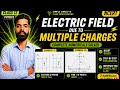 Electric Field Due to Multiple Charges ⚡ NCERT Numericals Solved | Class 12 Physics (Part 11)
