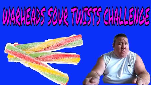 WARHEADS SOUR TWISTS CHALLENGE