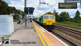 Trains at Burnham 290524 Part 2 4K