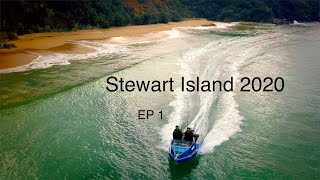 stewart island part 1 with Josh James and a few mates