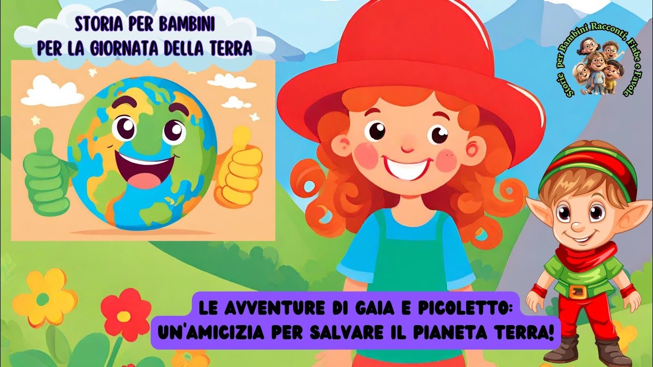 💚🌍LE AVVENTURE DI GAIA E PICOLETTO: UN'AMICIZIA PER SALVARE IL PIANETA TERRA 