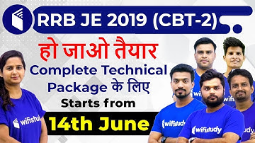 RRB JE 2019 (CBT-2) | Complete Technical Package | Join Now