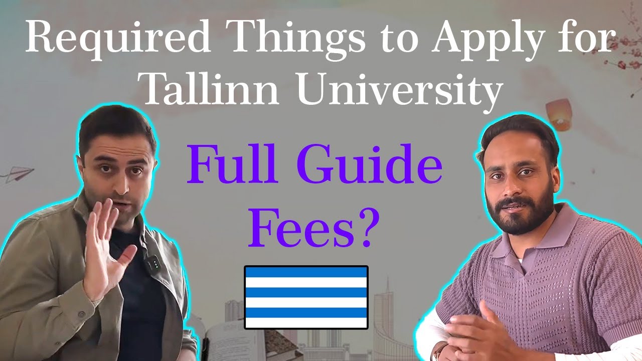 Study in Estonia 🇪🇪 | Tallinn University Admission Requirements, Courses & Fees