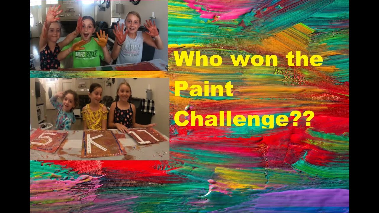 DIY Paint Challenge Who do you think will win? YouTube