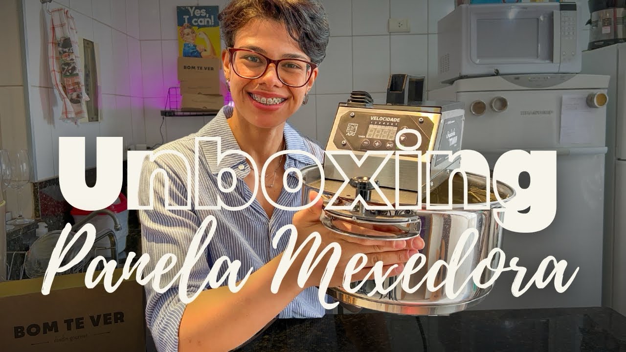 Comprei a Panela Mexedora Titanium Premium Brigadeirinha