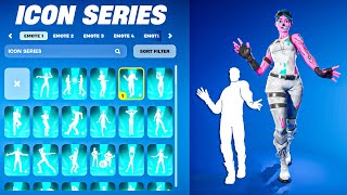 ALL ICON SERIES DANCE & EMOTES IN FORTNITE! #6