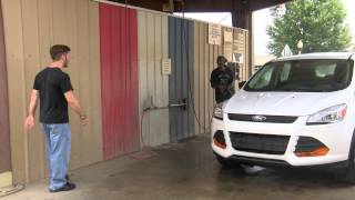 Aggressive panhandlers at the car wash