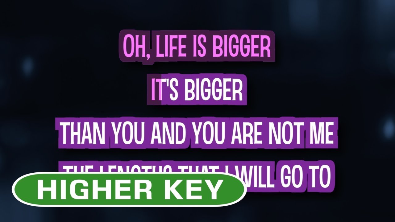 Losing My Religion (Karaoke Higher Key) REM YouTube