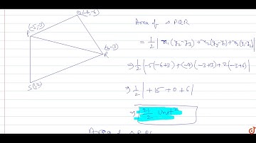 P(-5,-3), Q(-4,-6), R(2,-3) and S (1,2) are the vertices of a quadrilateral PQRS, find its area