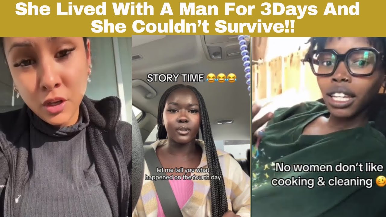 Woman Complaining After Living With A Man For Just 3Days
