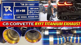 C8 Corvette Ryft Titanium Exhaust (WARNING:LOUD‼️)