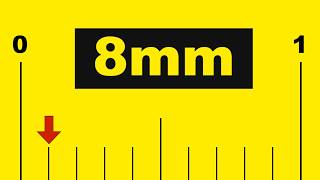 Where Is 8 Millimeters (8mm) on a Ruler or Tape Measure?
