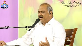 కలవర పడి నే కొండలవైపు.. Kalavaripadiney Kondalavaipu - Pas.John Wesley anna Live Song 12-11-2020