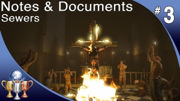 Outlast - Notes & Documents - The Sewers (All Collectibles Locations) - Chapter 3 [PS4]