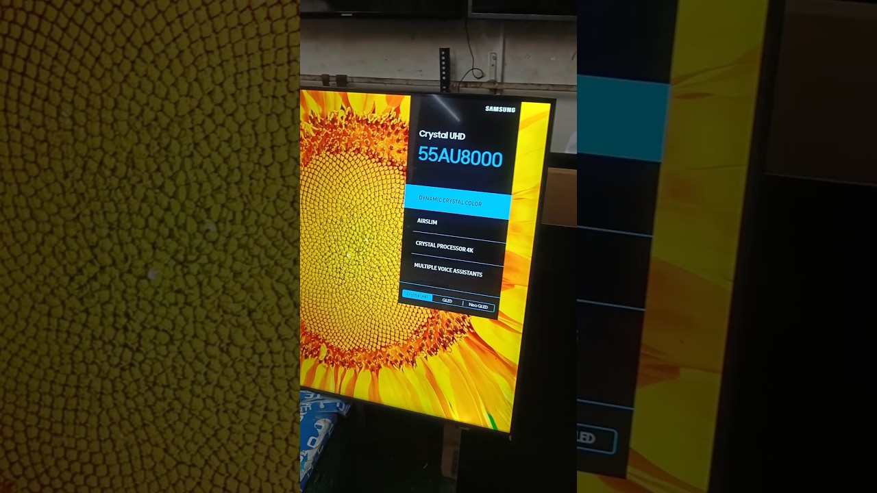 Samsung 55AU8000 55" Crystal UHD Smart TV