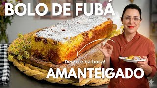 The SECRET to the Perfect Buttery Cornmeal Cake (extremely soft) screenshot 1
