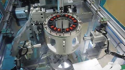 Brushless Inslot Stator Winding Machine