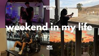 WEEKEND IN MY LIFE *senior yr of college*  | gym, gun range, going out, cleaning, etc.