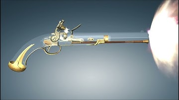 Flintlock pistol / animation