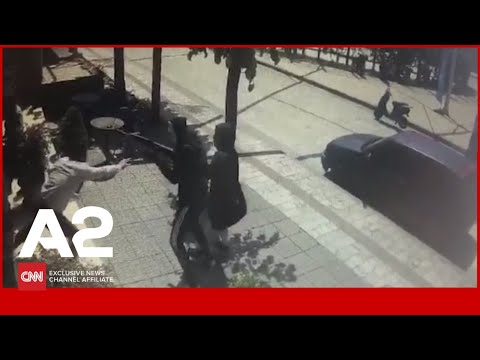 Video e grabitjes së bankës në Koplik, 2 minuta aksion nga 3 autorët e maskuar