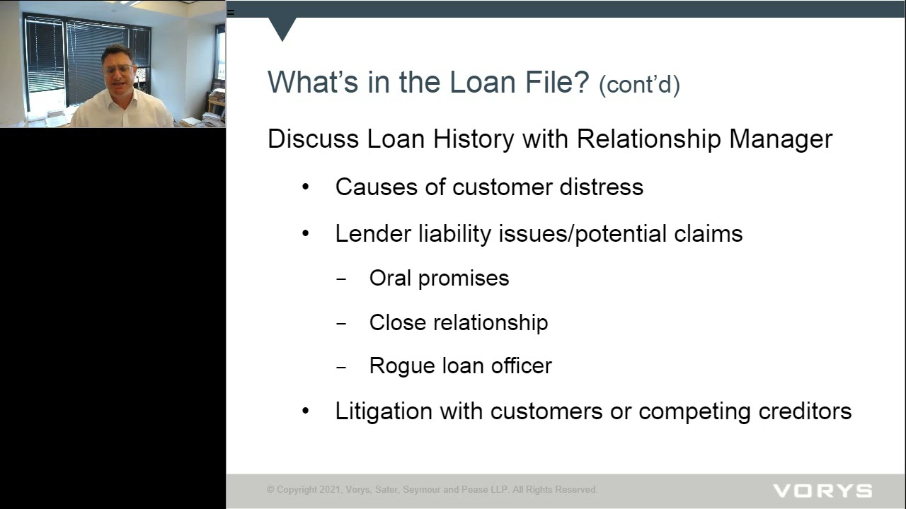 Community Bank Workouts: Commercial Loan Workout Webinar Series