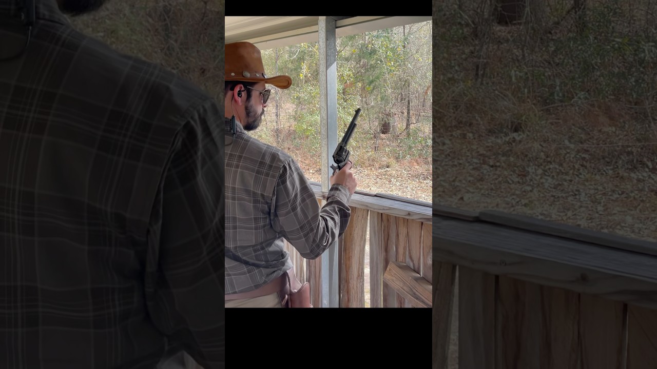 🇺🇸U.S. Army Colt Cavalry Revolver Black Powder Test- at @Gunpowder_Acres