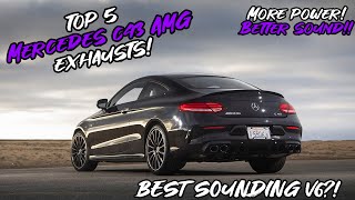 Top 5 Mercedes C43 AMG 3.0 V6 Exhausts! Resimi