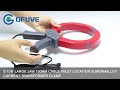 S150 LARGE JAW 150MM CABLE FAULT LOCATION SUPERMALLOY CURRENT TRANSFORMER CLAMP