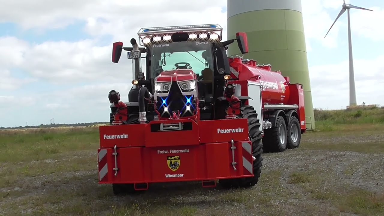 GTLF - V 12000 Projekt der Firma Rebo erprobt wird es durch die Freiwillige Feuerwehr Wiesmoor