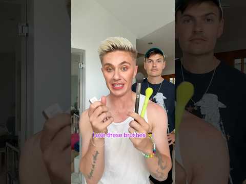 You BETTER Like My Husbands Makeup 😠 #shorts #funnyvideos #couplecomedy