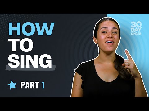 How To Match Pitch for Beginning Singers - How To Sing: Part 1 | 30 Day Singer