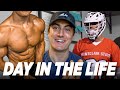 DAY IN THE LIFE | STUDENT-ATHLETE & BODYBUILDER (QUARANTINED)