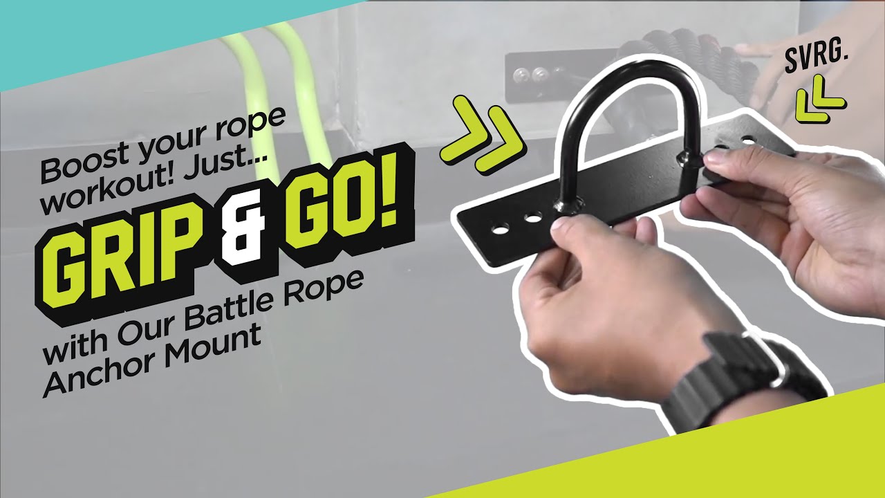 Battle Rope Anchor Mount - SVRG.