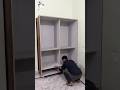फ्रेम वाली अलमारी ( part 1  ) purani almari ko kaise modify karke sliding wardrobe making #shorts