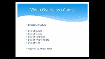 Symfony 2.3 Beginners Tutorial - Part 2 - Making Sense of it All