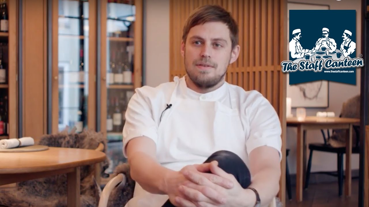 Michelin star chef Nicolai Nørregaard from Kadeau in Copenhagen